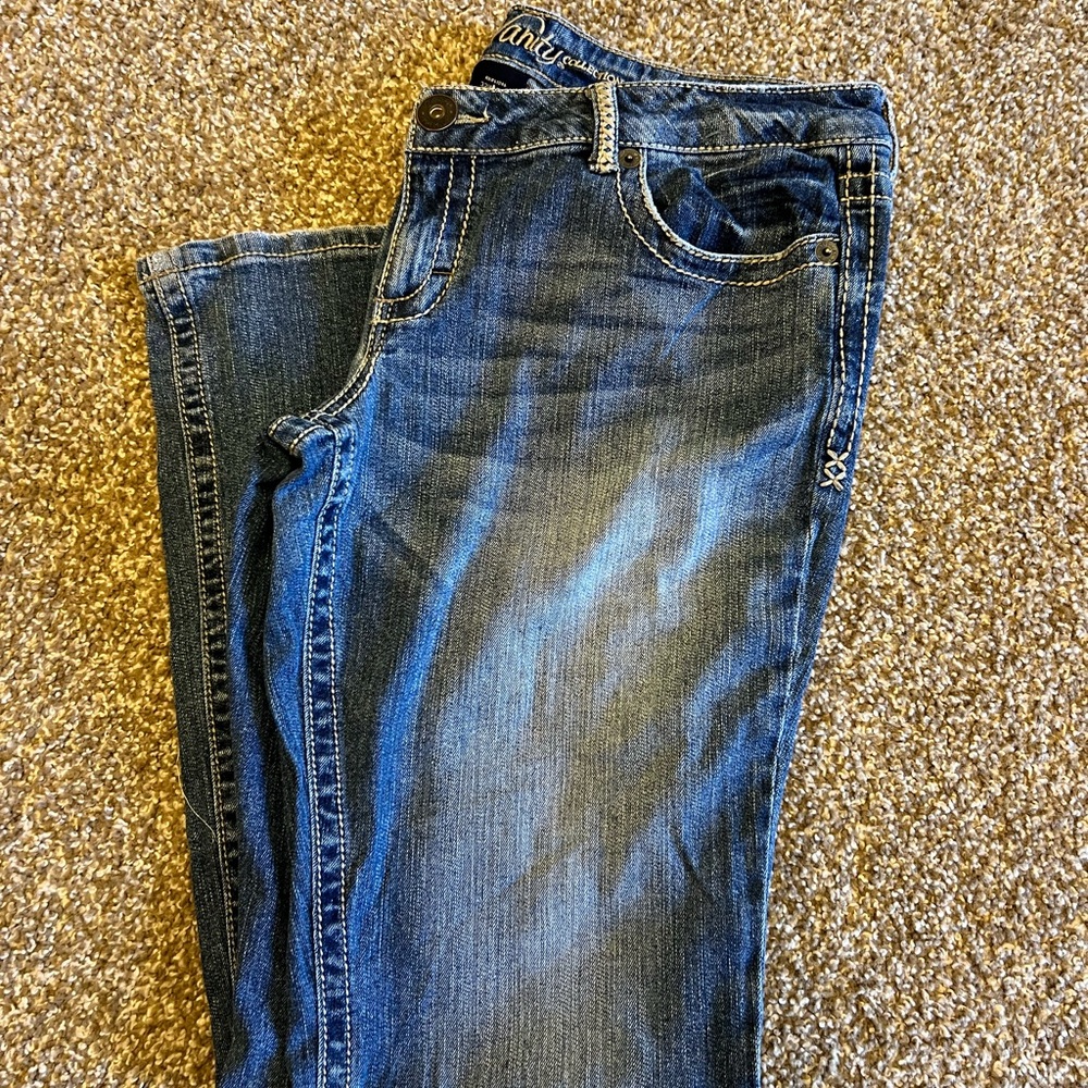 Vanity Women's Dark Blue Boot Cut Jeans
